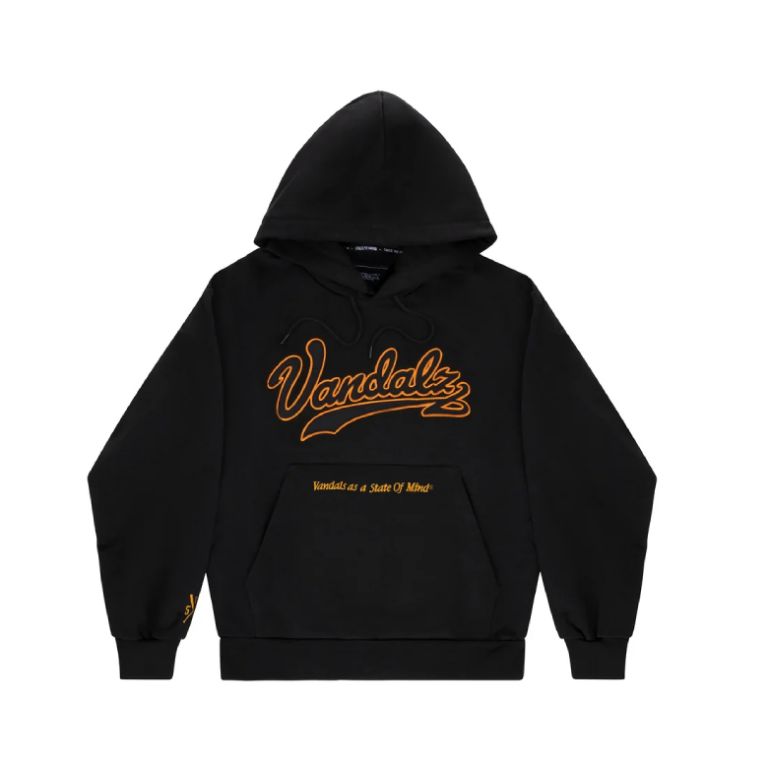 VANDALZ COLLEGE - Hoodie - Black