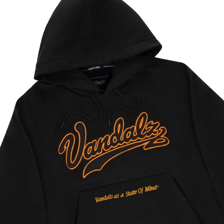 VANDALZ COLLEGE - Hoodie - Black