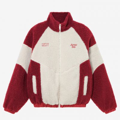 Polar Ski Fleece Ivory/Red Kaotiko