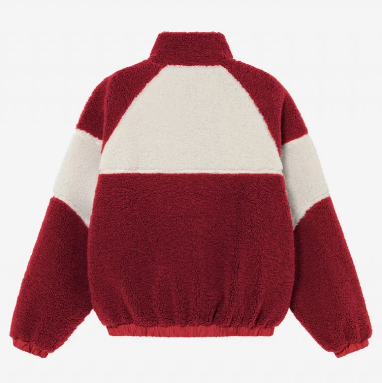 Polar Ski Fleece Ivory/Red